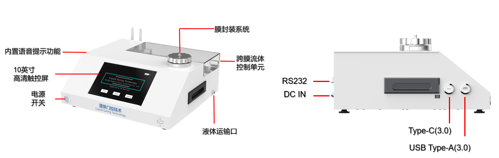GIFT-E1 Pro液体门控智能测试分析仪