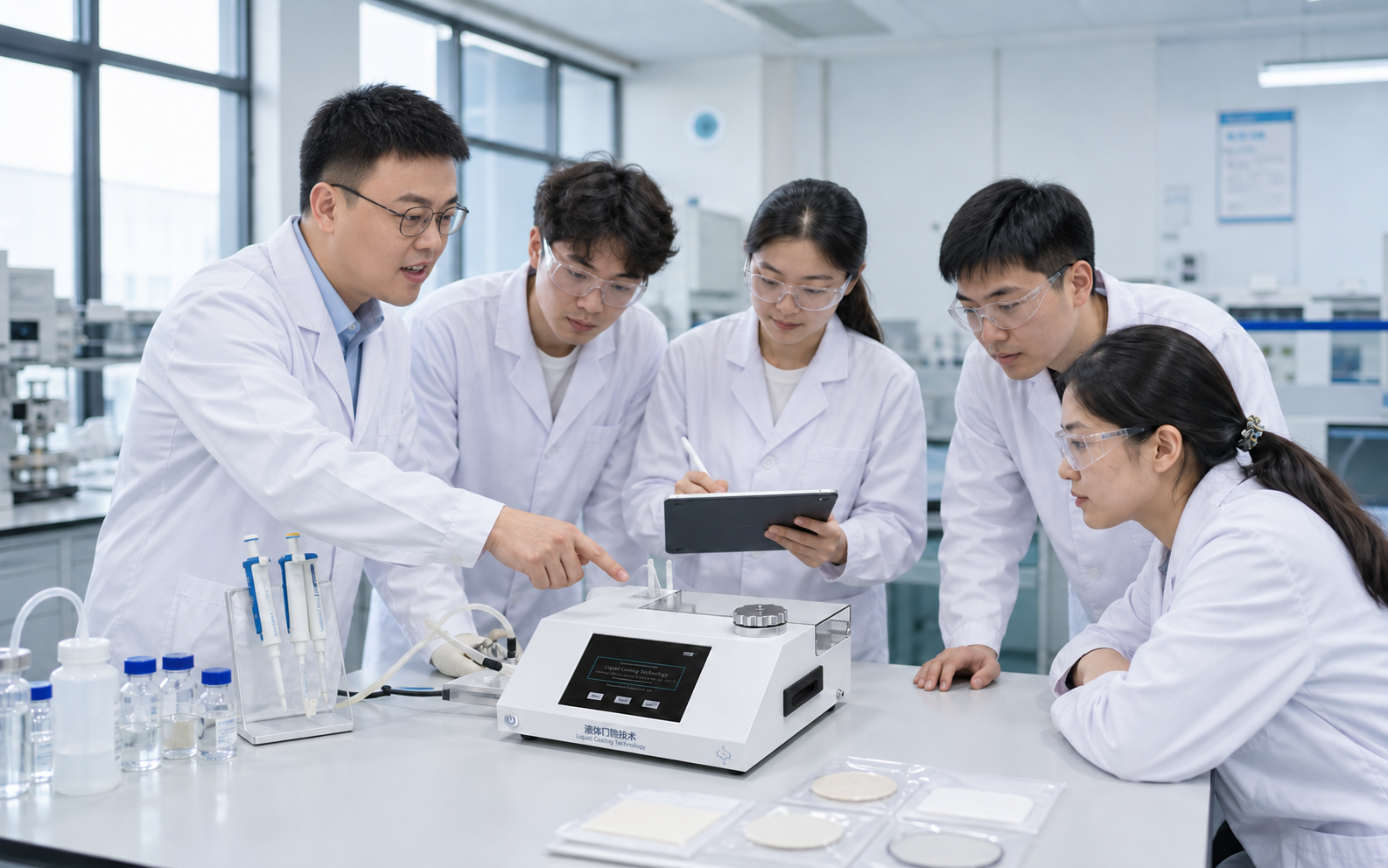侯旭教授讲解高校教学与研究实验